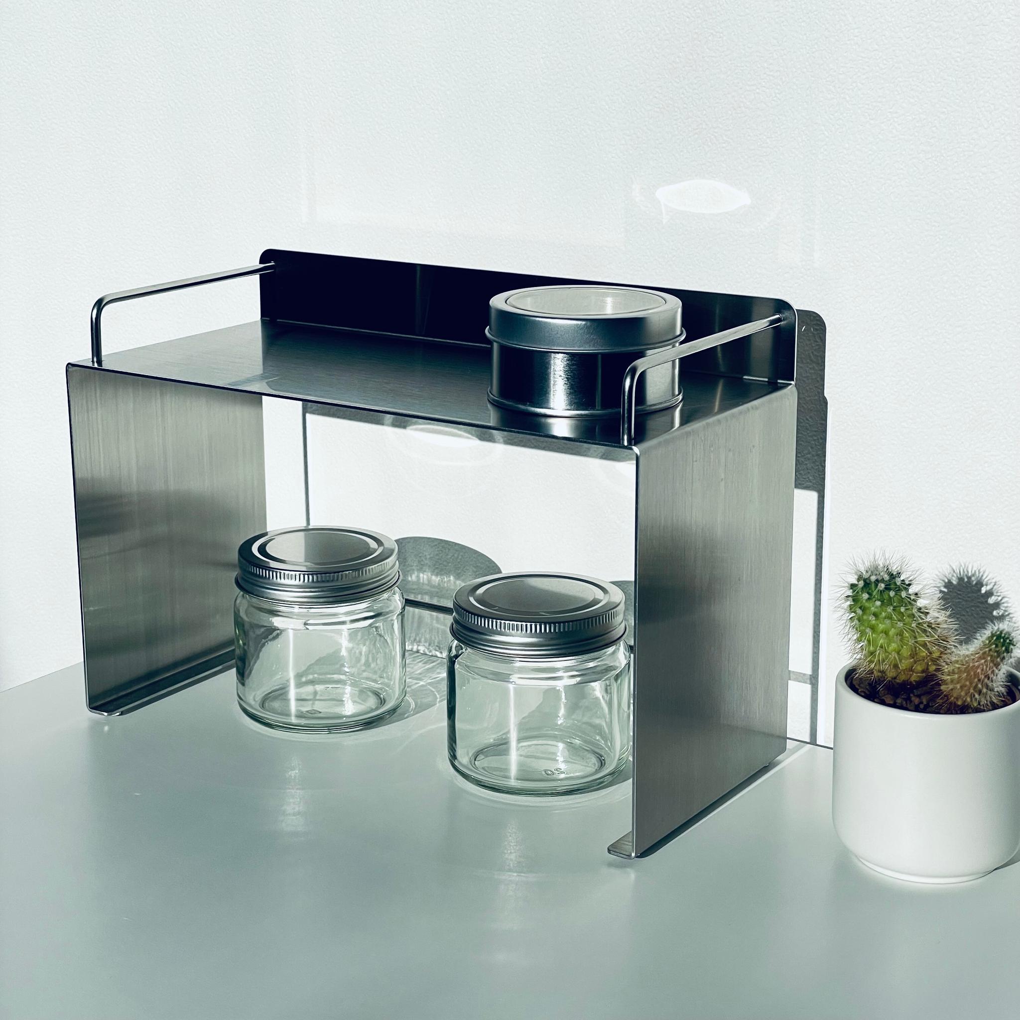 small shelf SUS304 hairline finish